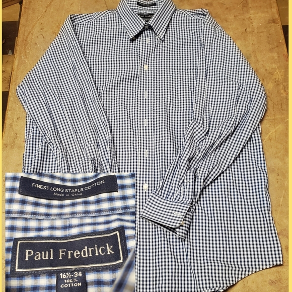 Paul Fredrick Other - Paul Fredrick Button Down Long Sleeve 16 1/2-34